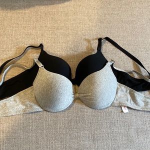 Set of 2 Romwe push up bras in large